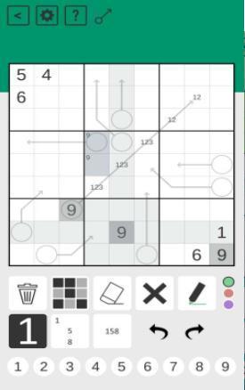 Arrow Sudoku(箭头数独游戏) 1安卓版截图3