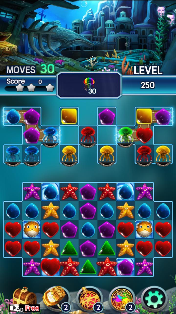 Jewel Ocean World(宝石海洋世界3破解版) 1.0.1中文版截图3
