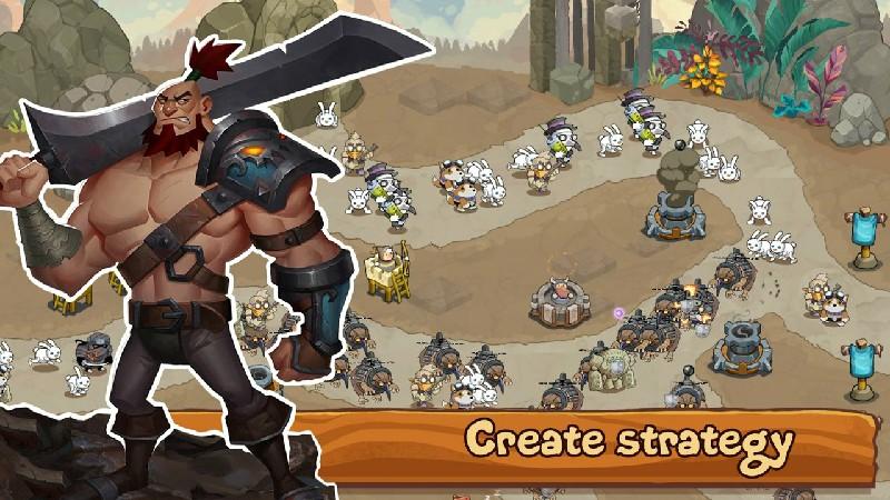 塔防王国进阶领域(Tower Defense Legends: Mercenary Stories)手游无限星星版 3.3.0修改版截图1