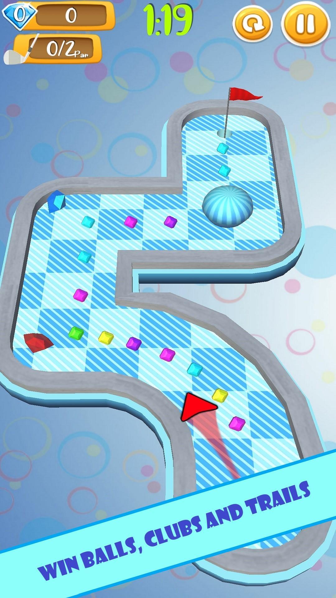 Mini golf with your friends(迷你高尔夫球无限金币) 2.4破解版截图2