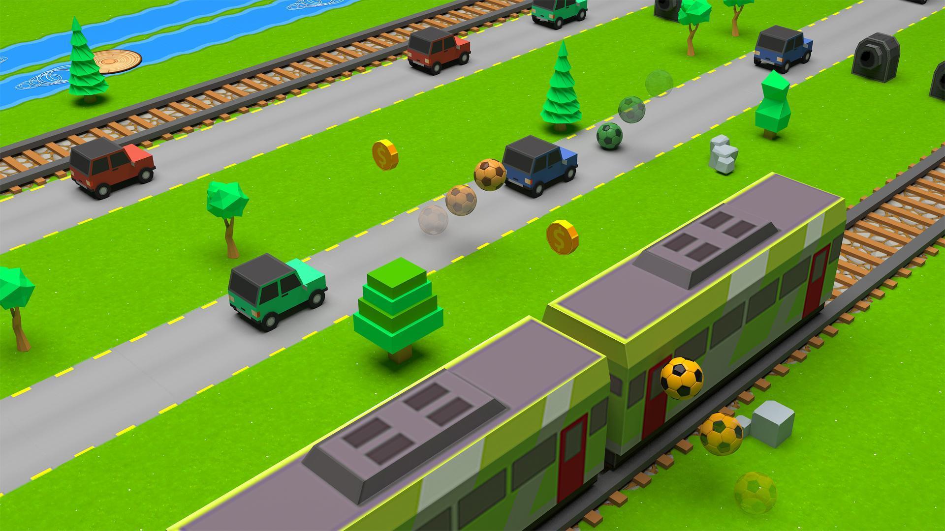 足球无尽道口3D无限金币版 1.2破解版截图1