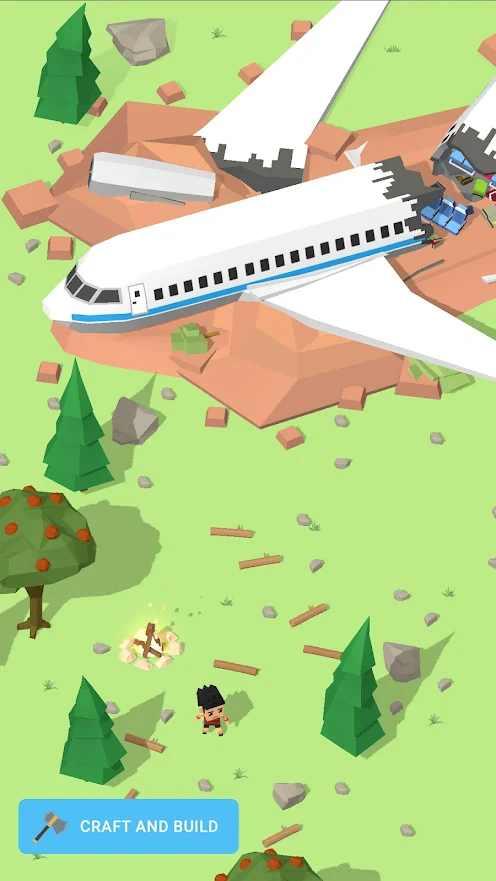 Idle Plane Crash Survival(空难生存去广告版) 0.1.4安卓版截图1