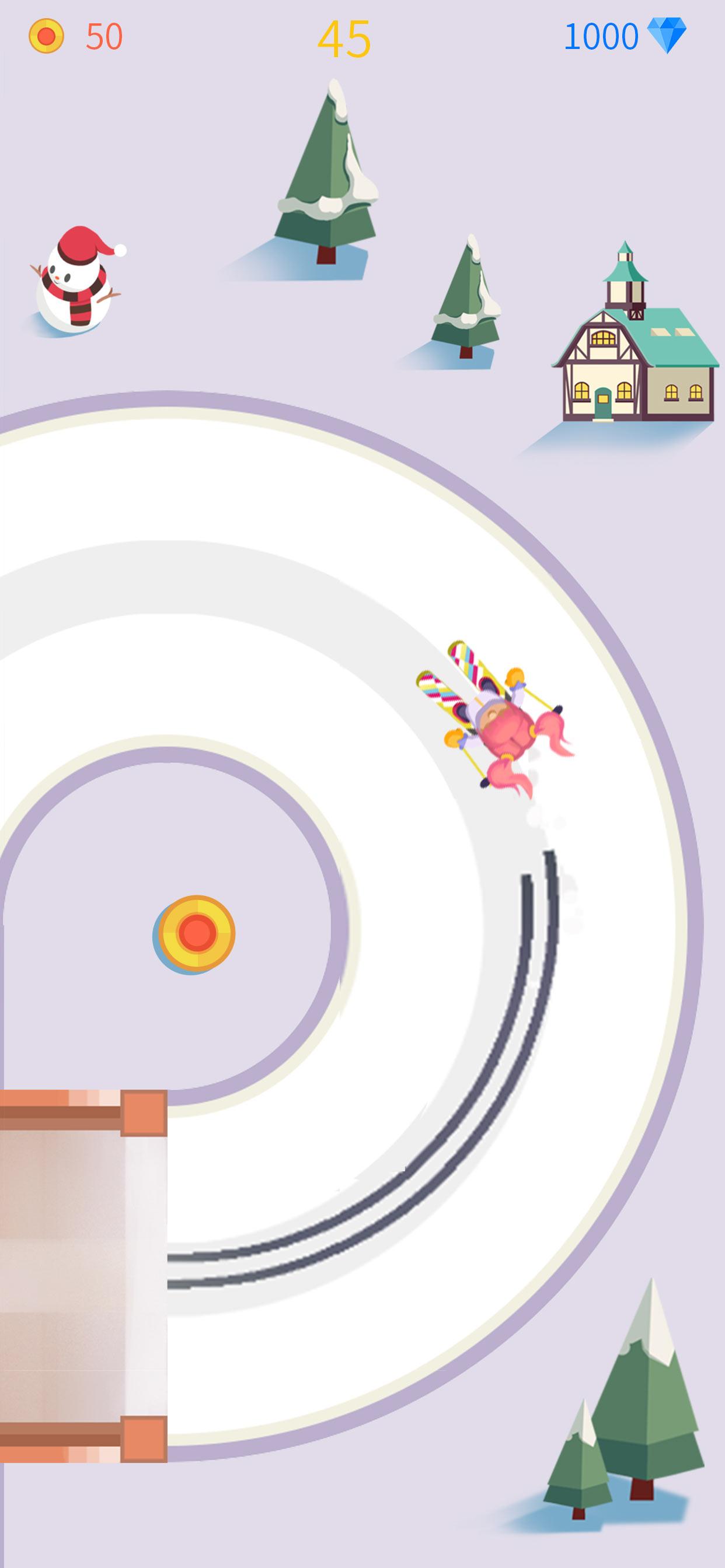 指尖滑雪无限钻石 1.0安卓版截图2