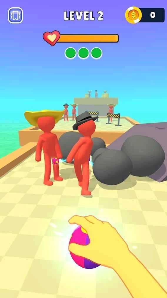 愤怒射击3D麻痹全场无限金币版 0.5最新版截图2