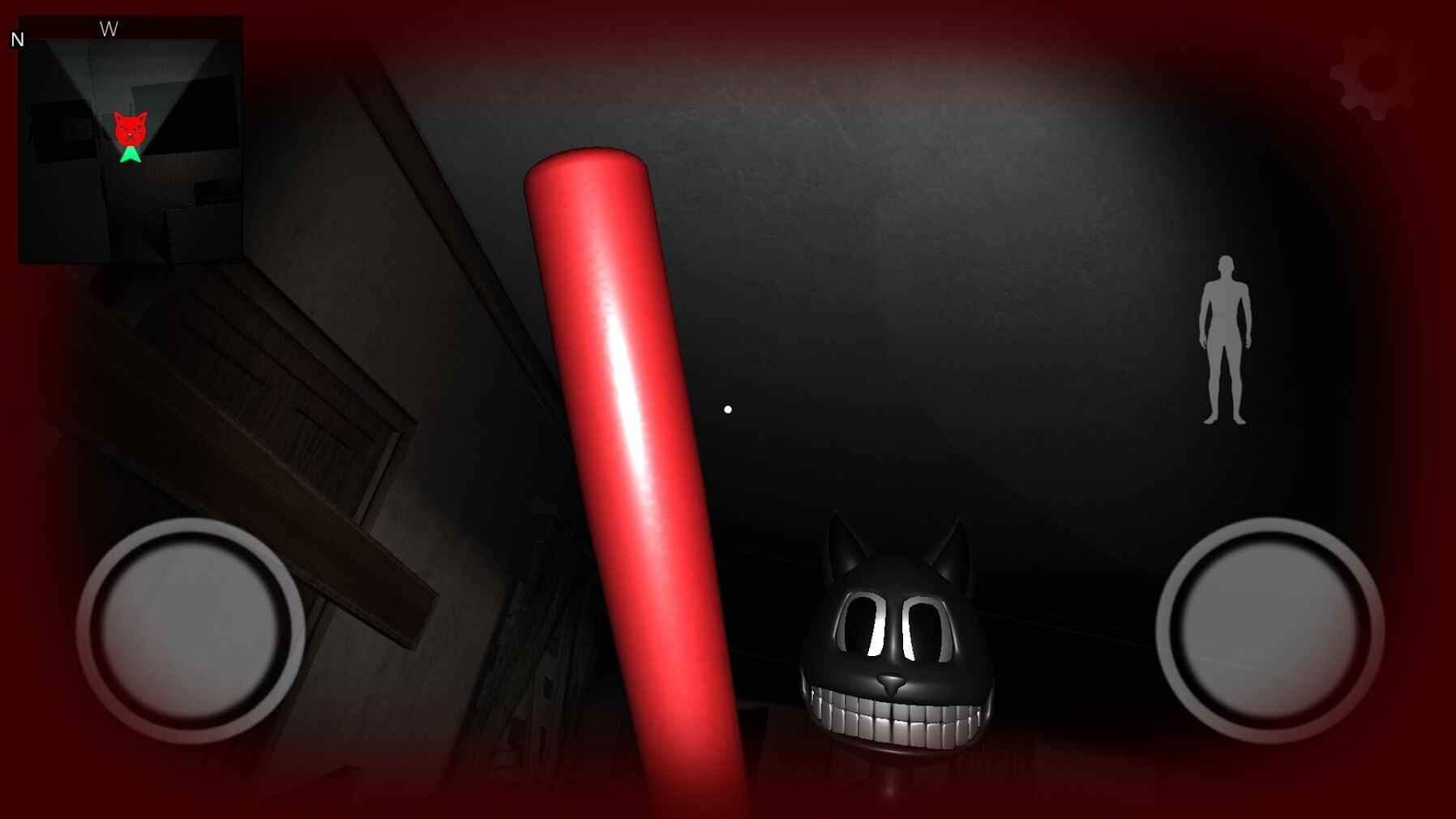 恐怖3D卡通猫第五章破解版 7.0不攻击版截图2