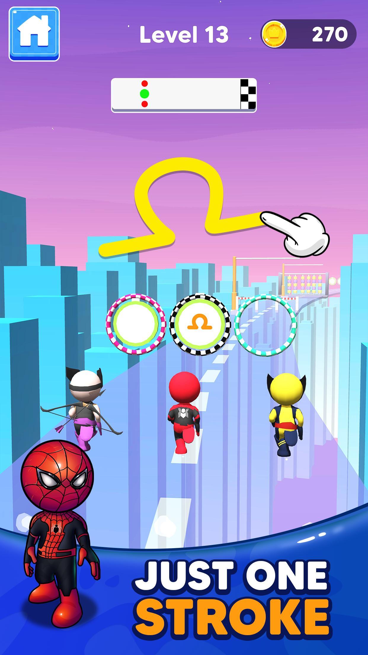 Draw Race 3D(平局比赛3D全皮肤解锁版) 1.0.1破解版截图2