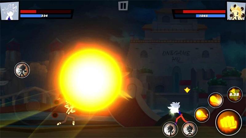 SuperStickFightAllStar(全明星英雄混沌战争无限金币钻石版) 2.1安卓版截图1
