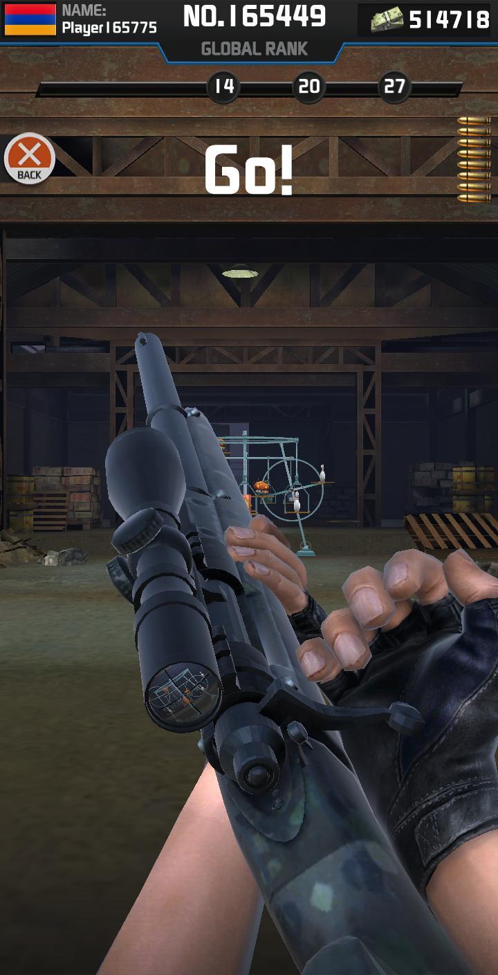 Shooting Range Sniper: Target Shooting Games Free(射击场狙击手目标射击全武器版) 4.2安卓版截图1