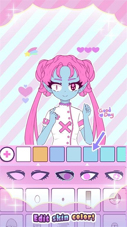 roxiegirl(扮靓女孩头像制作游戏安卓版) 1.4最新版截图4
