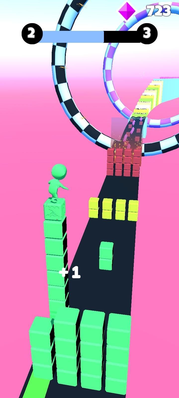 ColorCubeStack(颜色多维数据集堆栈无限金币版) 1.0最新版截图4