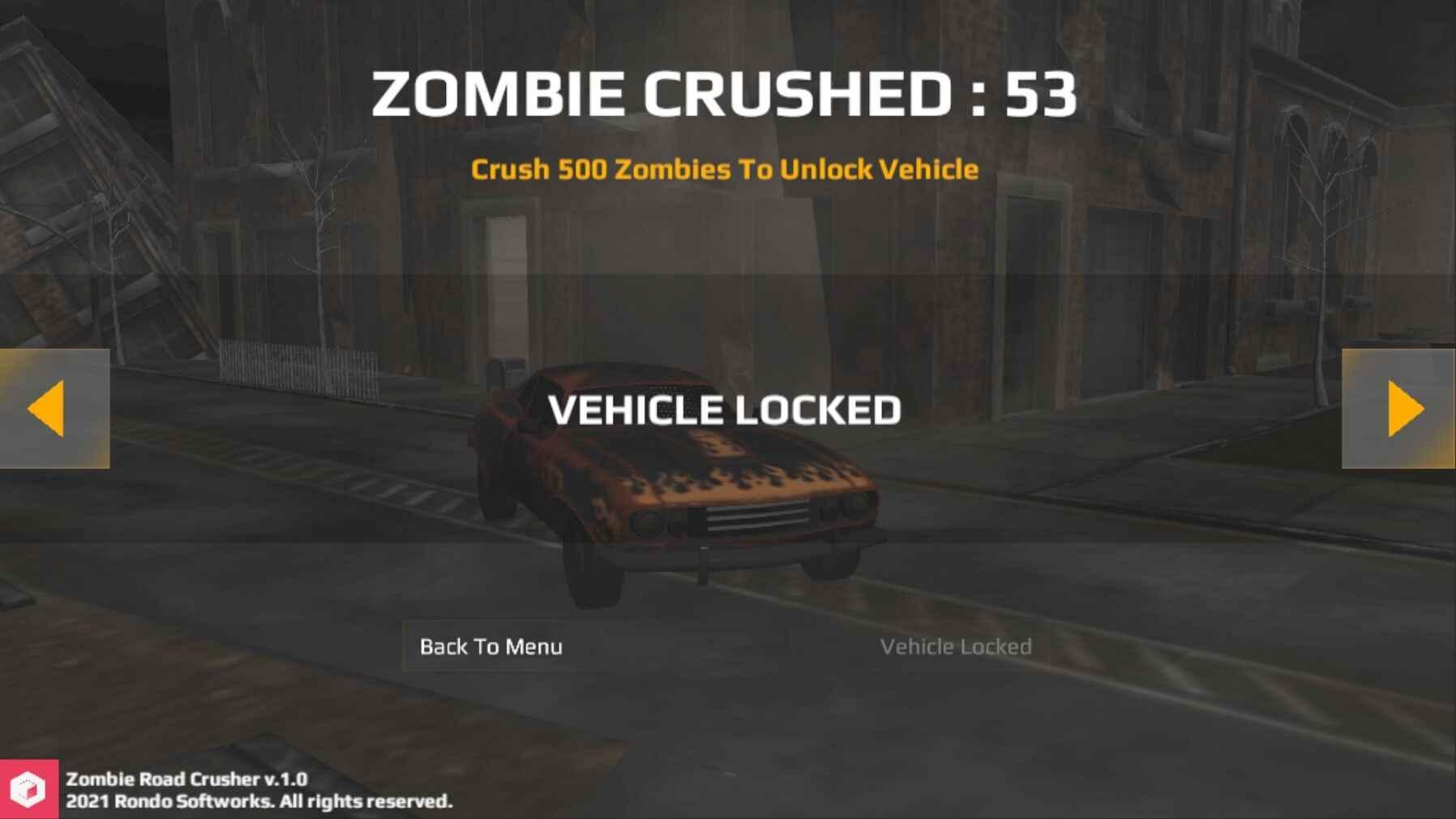 Zombie Road Crusher 3D(僵尸公路破碎机3d去广告版) 1.0安卓版截图2
