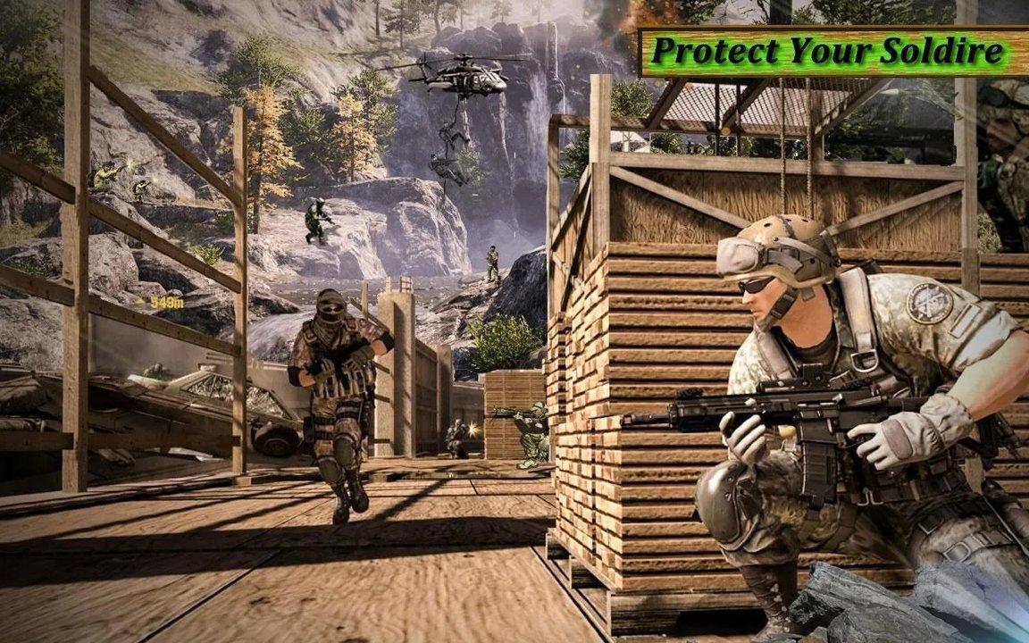 Real Commando Secret Mission(真实突击上帝模式) 18.2安卓版截图1
