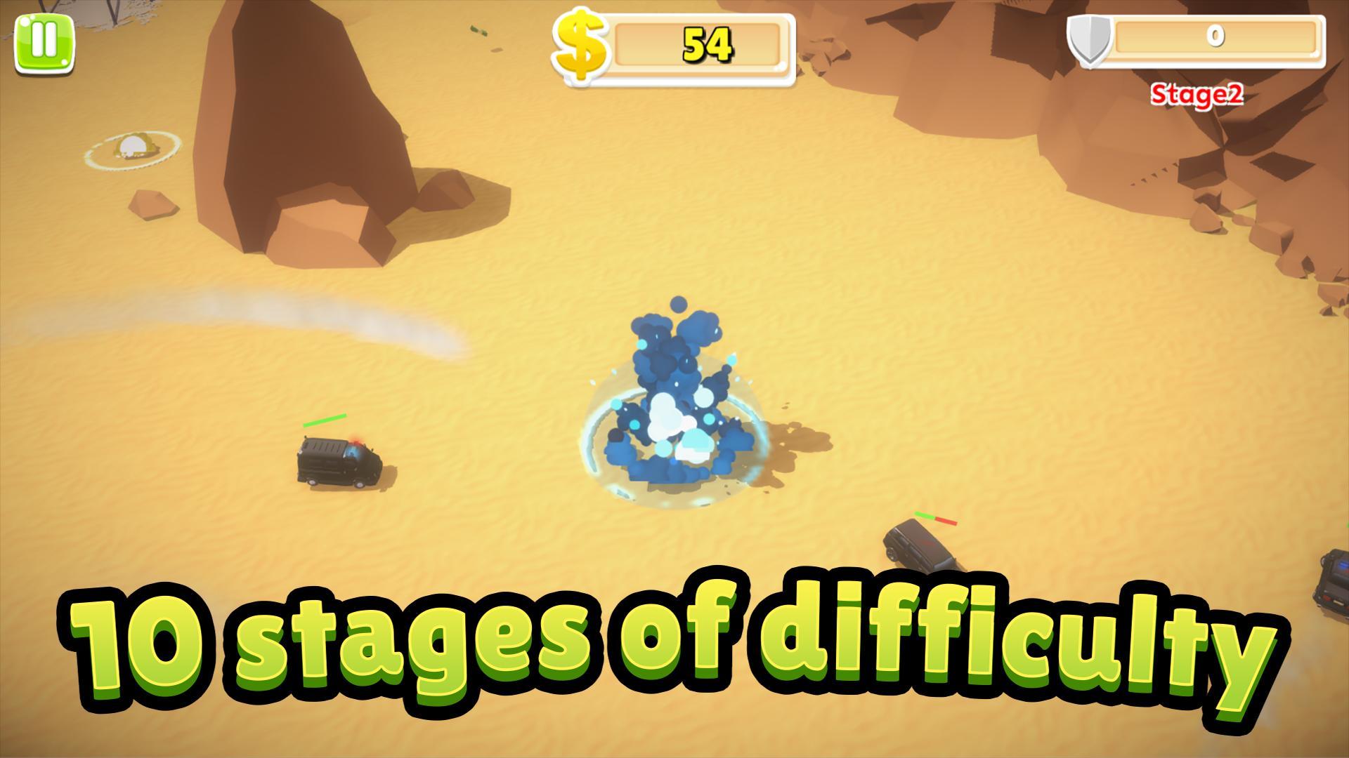 警车逃脱竞速破解版(Toon Car Chase - Endless Police Pursuit) 1.2.3.3最新版截图1