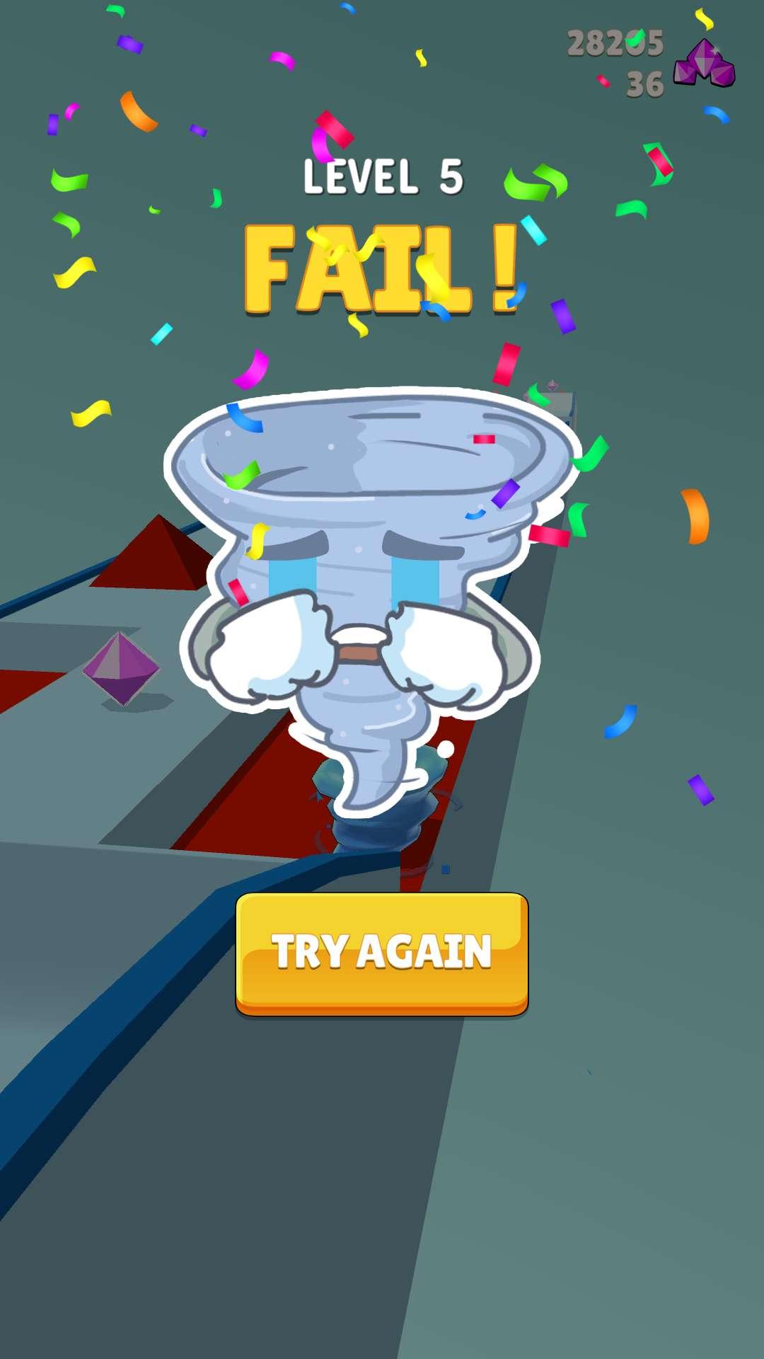 疯狂的龙卷风颜色破解版 0.2最新版截图2