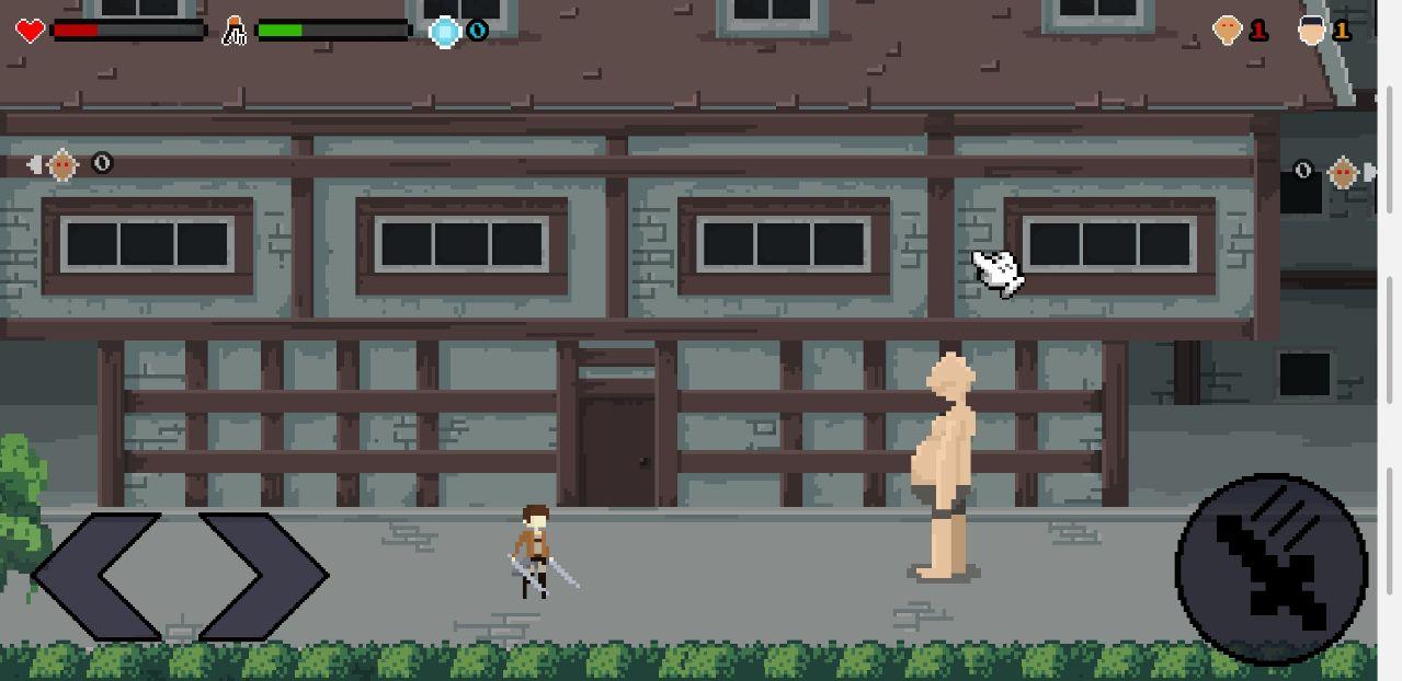 Pixel on Titan(像素进击的巨人无限升级点版) 1.1.1无广告版截图2