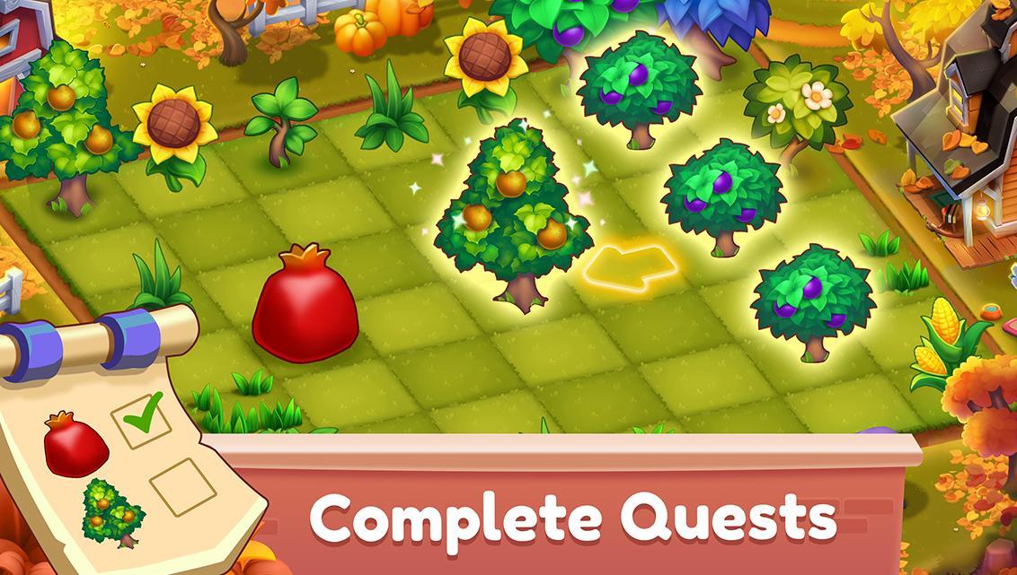 Mingle Farm(迷你合成农场破解版) 1.1.22最新版截图1