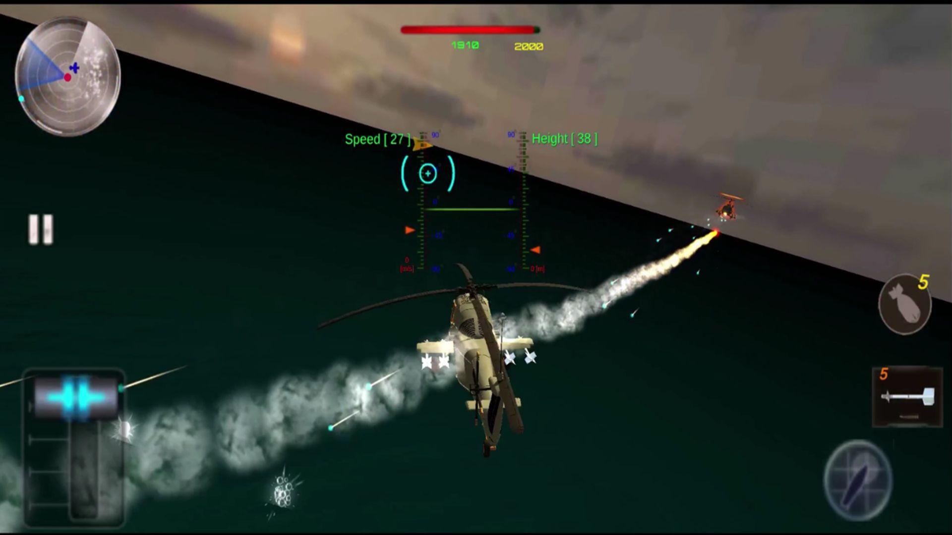 SkyHelicopterGunShipAirCombat(直升机空战先锋游戏) 3.7安卓版截图3