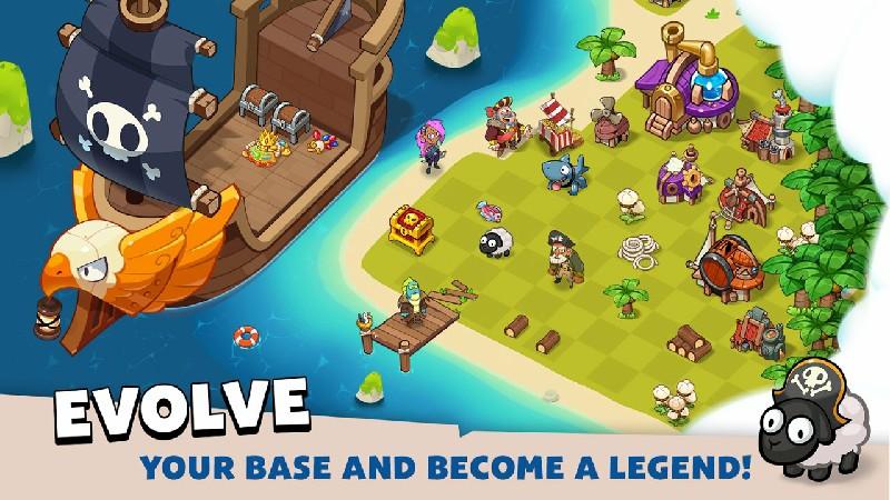 Pirate Evolution(海盗进化无限金币无限钻石版) 0.21.0安卓版截图4