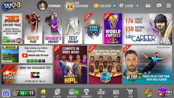 世界板球锦标赛3国际服(World Cricket Championship 3) v2.3 安卓版