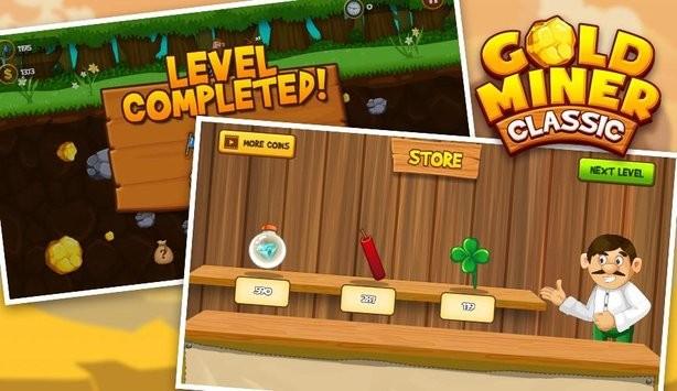 黄金矿工经典版英文版(GoldMiner) v1.4 安卓版