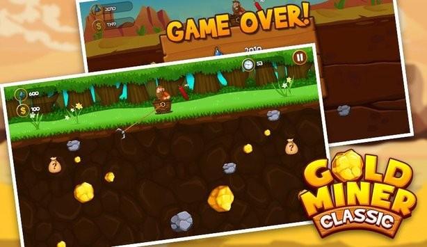 黄金矿工经典版英文版(GoldMiner) v1.4 安卓版