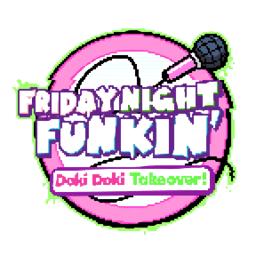 黑色星期五之夜心跳文学模组游戏(FNF Doki Doki Takeover)