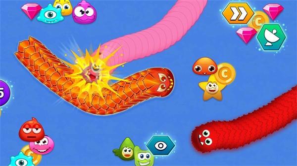 蠕虫狩猎游戏(Worm Hunt - Battle Arena) v3.4.0 安卓版