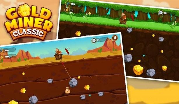黄金矿工经典版英文版(GoldMiner) v1.4 安卓版