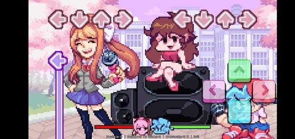 黑色星期五之夜心跳文学模组游戏(FNF Doki Doki Takeover) v2.13 安卓版