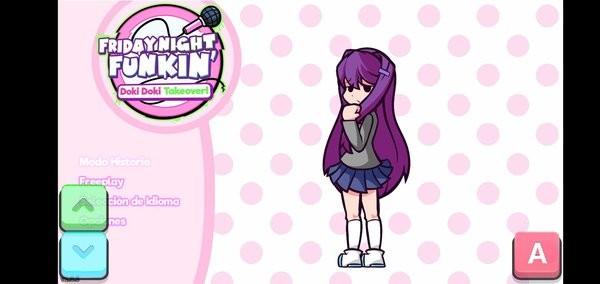黑色星期五之夜心跳文学模组游戏(FNF Doki Doki Takeover) v2.13 安卓版
