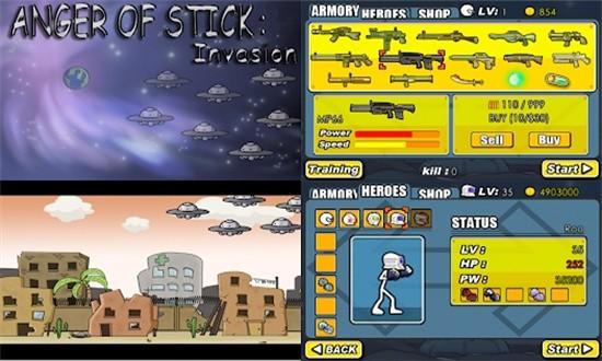 狂怒火柴人手游(AngerOfStick) v1.0.1 安卓版