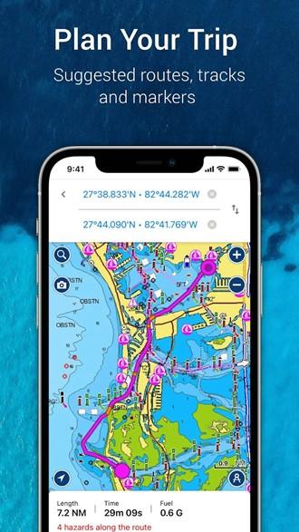 Navionics Boating电子海图软件 安卓手机版v21.1