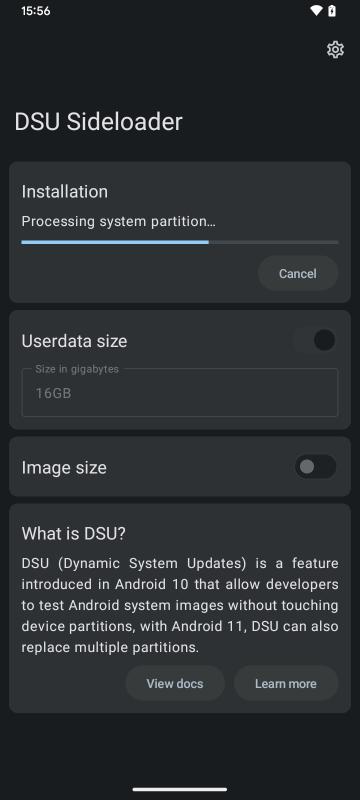 DSU侧载工具 (DSU Sideloader)安卓版v2.03 Sideloader)安卓版v2.03