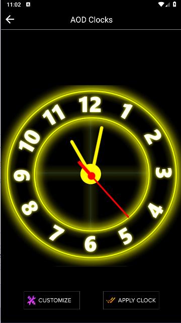 数字时钟壁纸 安卓版下载免费(AOD Clocks)