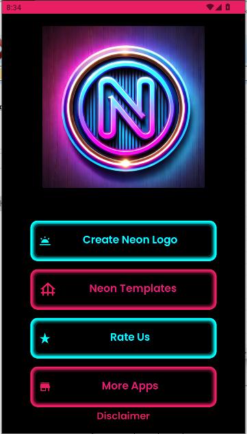 霓虹灯标志制作器app(Neon Logo Maker)