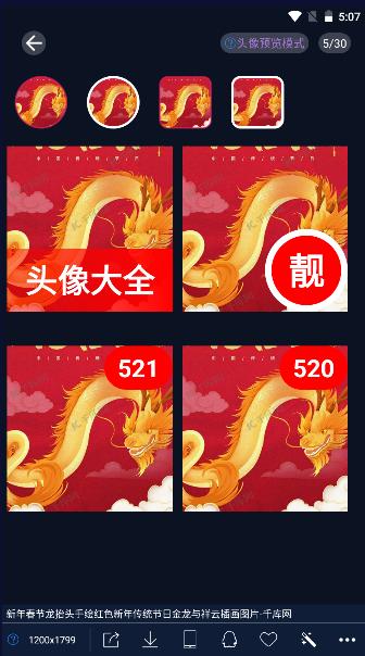 龙年头像大全软件下载安装2024