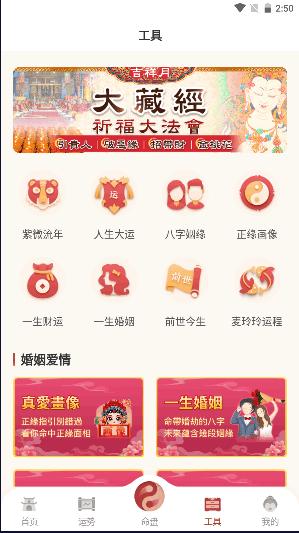 紫微命盘免费排盘软件