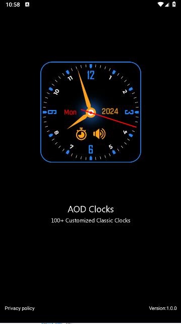 数字时钟壁纸 安卓版下载免费(AOD Clocks)