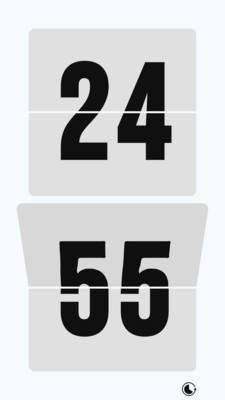 极简时钟电视版