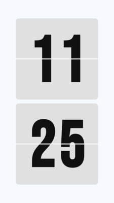 极简时钟电视版