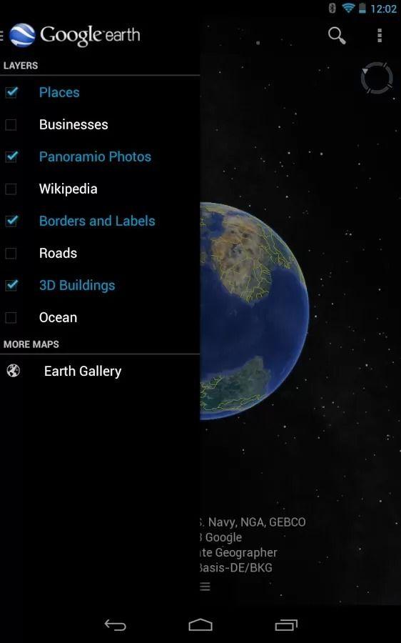 谷歌地球手机版 v5.2.1