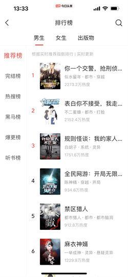 今日头条阅读小说 v5.1.4