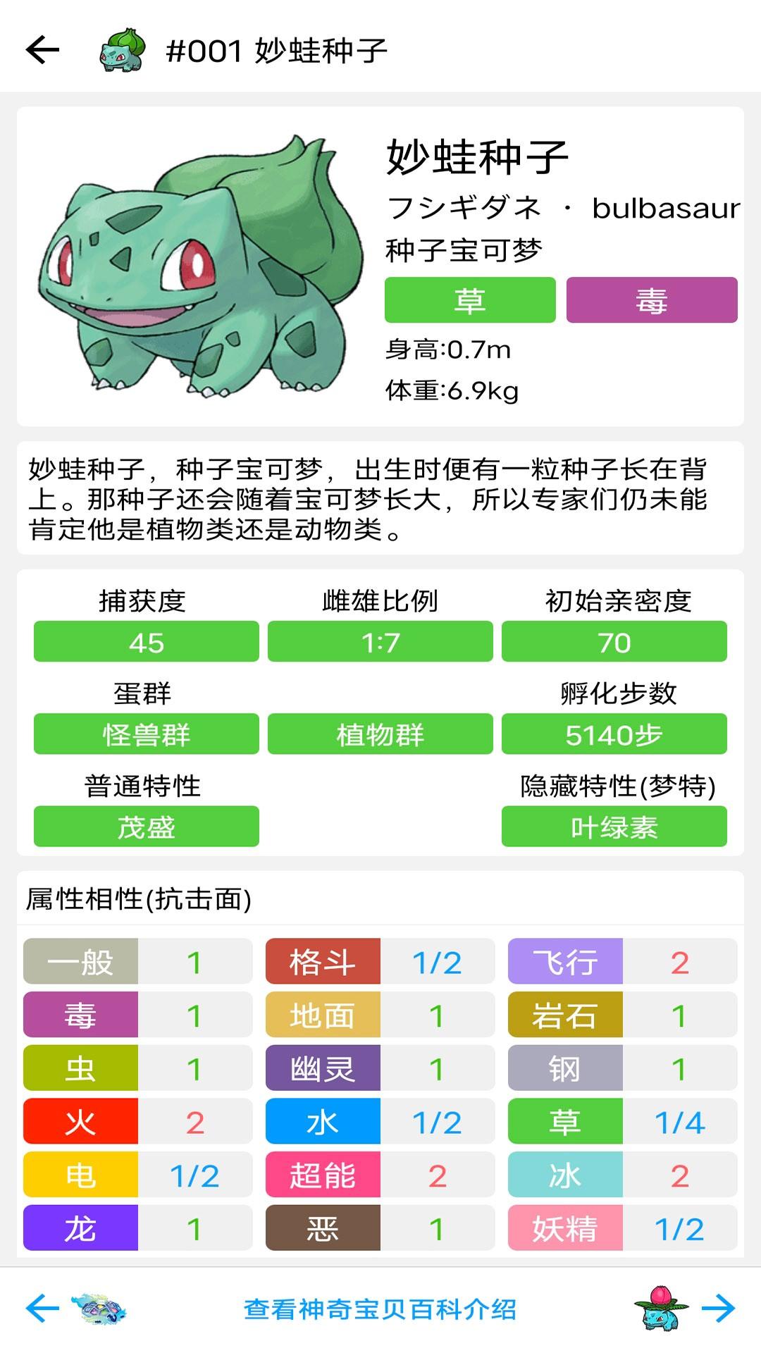 精灵宝可梦神奇宝贝图鉴 v5.0.4