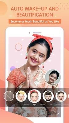 具有实时美颜功能 狸猫相机