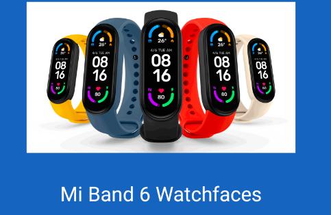 Mi Band 6 Watchfaces app v1.0 1