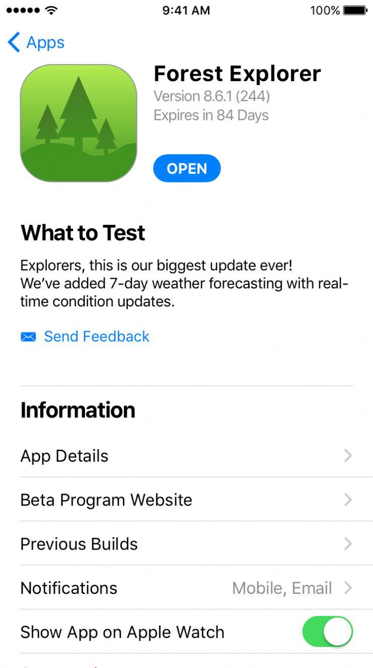 testflight最新版 v6.1.1