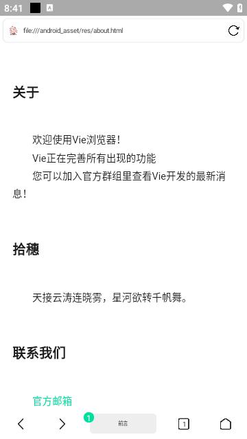 vie浏览器app 1