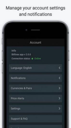 bitfinex交易所官方中国版 v1.0 v4.3.2