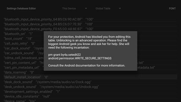 Settings Database Editor.apk v6.5.3