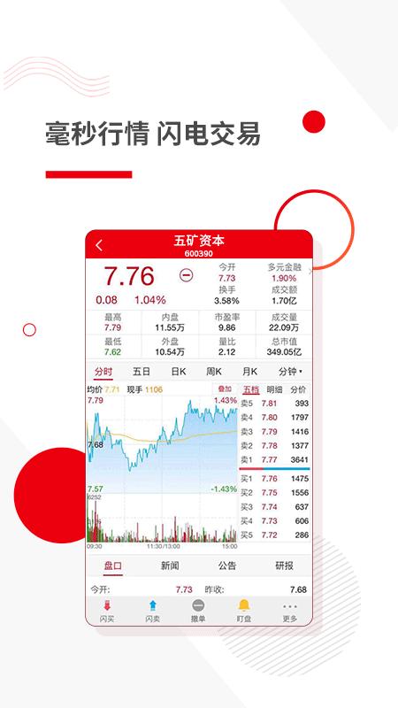 五矿证券手机app v6.0.4